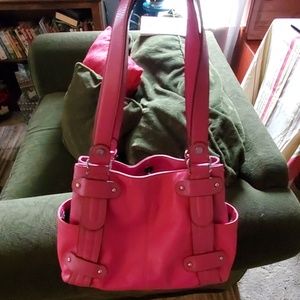 Pink Tignanello purse